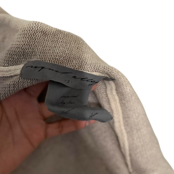 ✨ Raquel Allegra Distressed Cashmere Cardigan Sweater - Picture 7 of 7